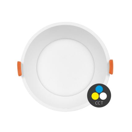 LED infälld taklampa TINA LED/12W/230V 3000/4000/6500K Ø 12 cm vit