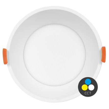 LED infälld takarmatur TINA LED/36W/230V 3000/4000/6500K Ø 22 cm vit