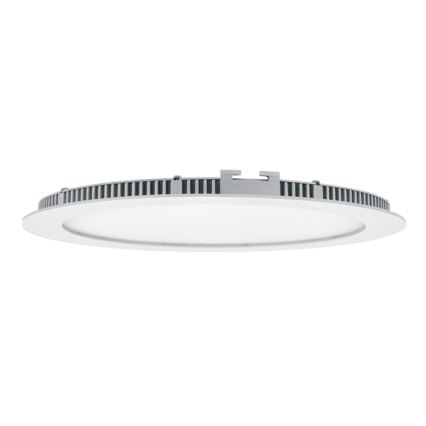 Infälld LED badrumsbelysning LADA LED/12W/230V 3000/4000/6000K diameter 17 cm IP44 vit