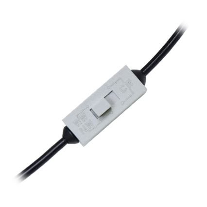 Infälld LED badrumsbelysning LADA LED/12W/230V 3000/4000/6000K diameter 17 cm IP44 svart