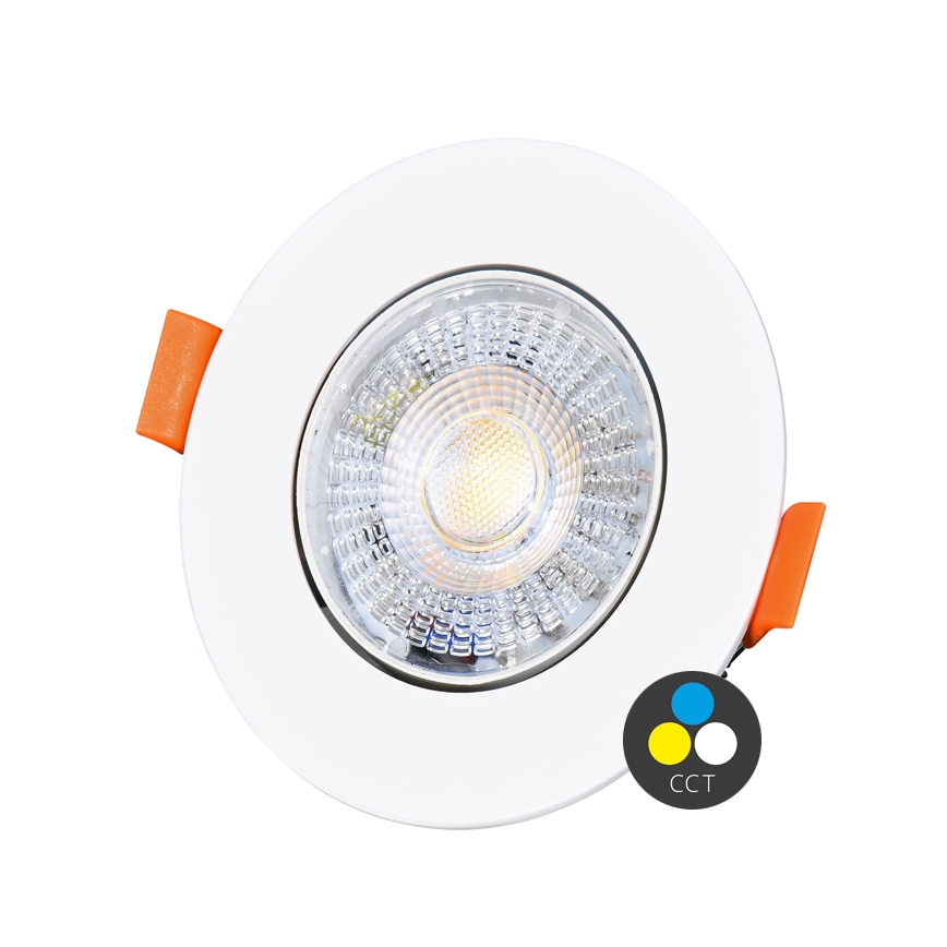 LED Dimbar infälld belysning ZITA LED/3/5/7W/230V 3000/4000/6000K diameter 9 cm vit