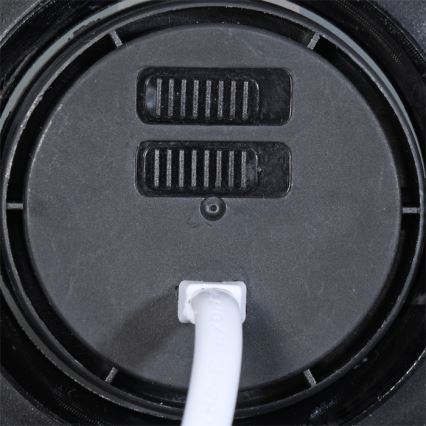 LED Dimbar infälld belysning ZITA LED/3/5/7W/230V 3000/4000/6000K diameter 9 cm svart