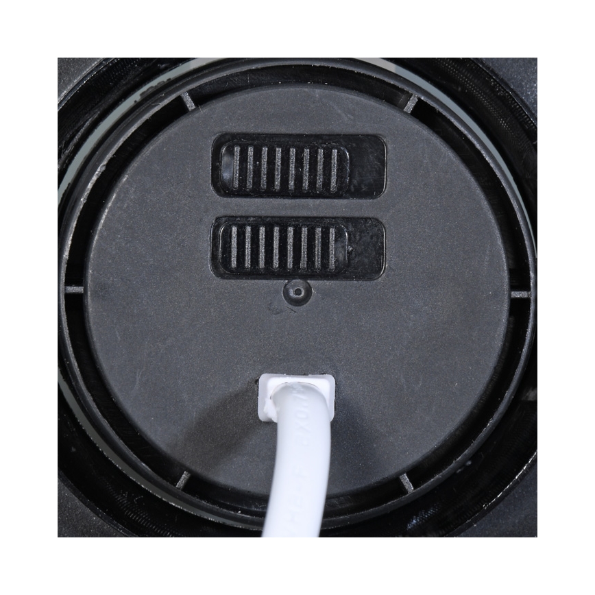 LED Dimbar infälld belysning ZITA LED/3/5/7W/230V 3000/4000/6000K diameter 9 cm svart