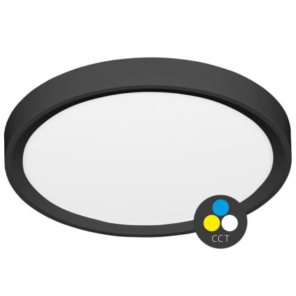 LED taklampa SALY LED/50W/230V 3000/4000/6000K diameter 60 cm IP40 svart