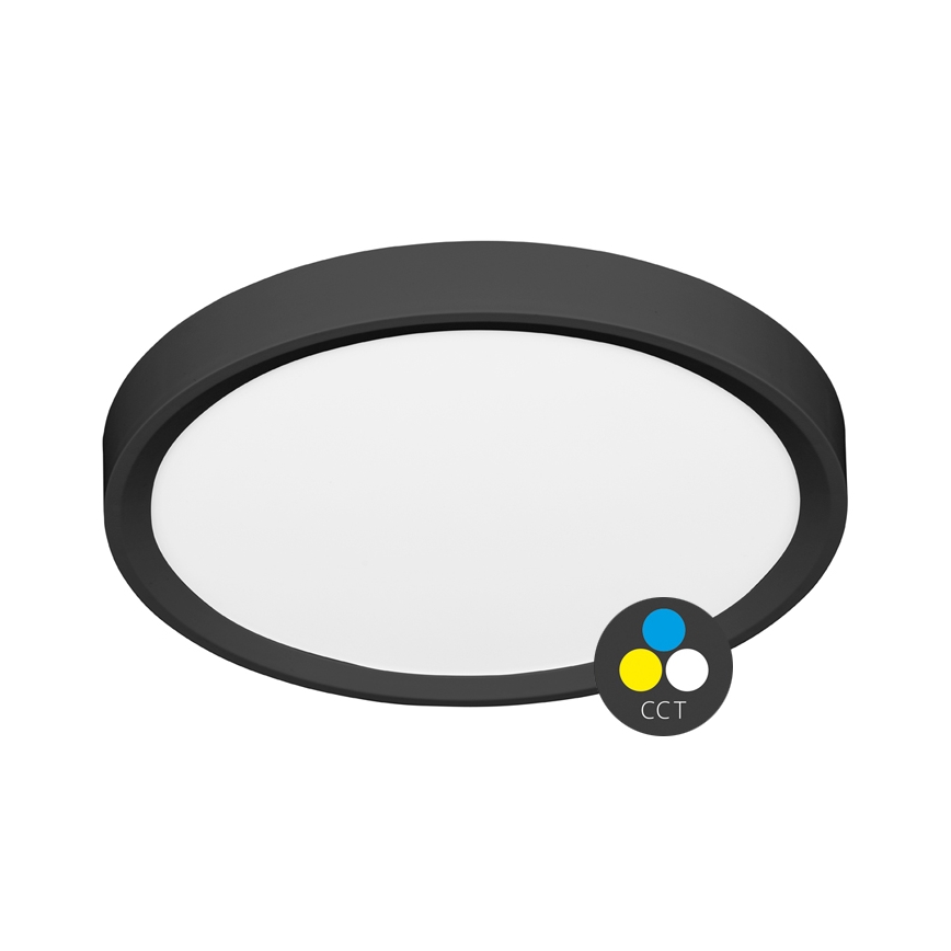 LED taklampa SALY LED/50W/230V 3000/4000/6000K diameter 60 cm IP40 svart