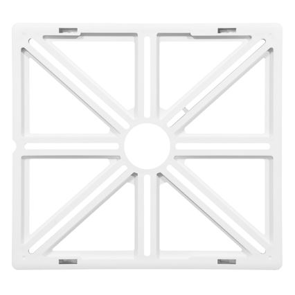 LED taklampa TERY LED/24W/230V 3000/4000/6000K 30x30 cm IP40 vit