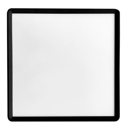 LED taklampa TERY LED/24W/230V 3000/4000/6000K 30x30 cm IP40 svart