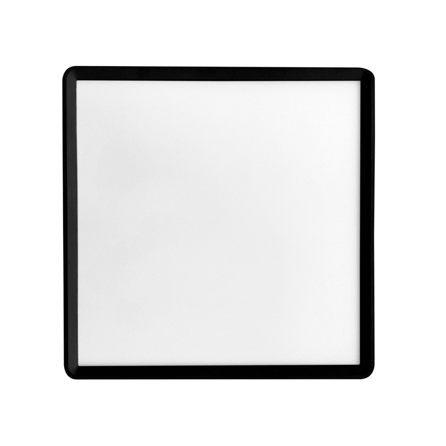 LED taklampa TERY LED/40W/230V 3000/4000/6000K 50x50 cm IP40 svart