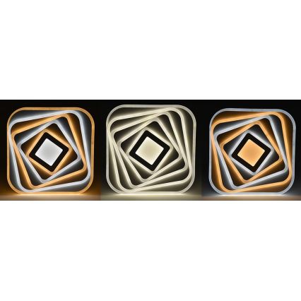 Ecolite WALP02- LED Dimbar Takbelysning MODERNA LED/210W/230V + Fjärrstyrd