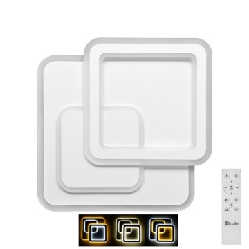 Ecolite WALP15-80W/LED - LED Dimbar Takbelysning REST LED/80W/230V + Fjärrkontroll