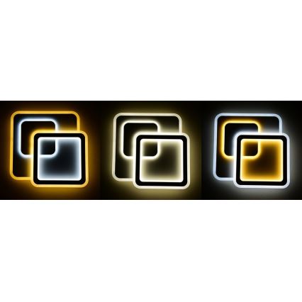 Ecolite WALP15-80W/LED - LED Dimbar Takbelysning REST LED/80W/230V + Fjärrkontroll