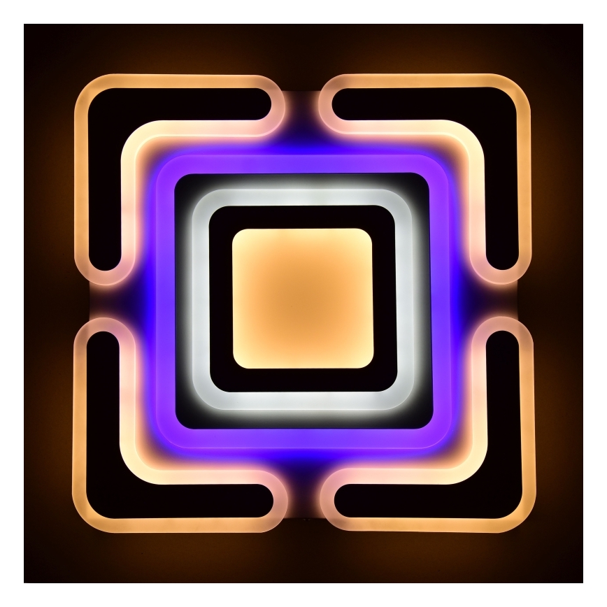 LED Dimbart takarmatur TIPO LED/120W/230V 2700-6500K multicolor + fjärrkontroll