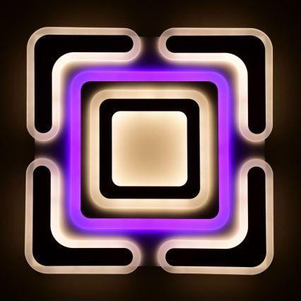 LED Dimbart takarmatur TIPO LED/120W/230V 2700-6500K multicolor + fjärrkontroll