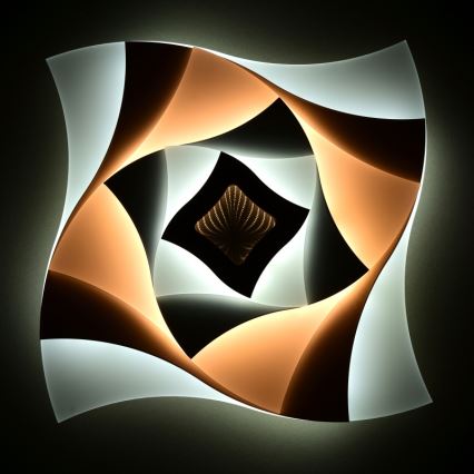 LED Dimbart takarmatur i tak med LED/70W/230V 2700-6500K multicolor + fjärrkontroll