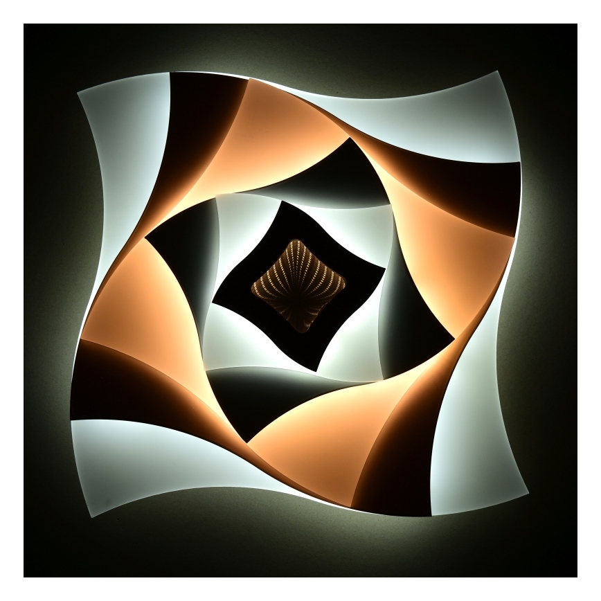 LED Dimbart takarmatur i tak med LED/70W/230V 2700-6500K multicolor + fjärrkontroll