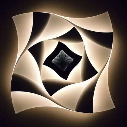 LED Dimbart takarmatur i tak med LED/70W/230V 2700-6500K multicolor + fjärrkontroll