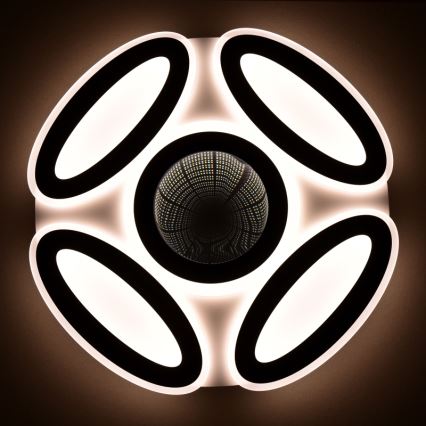 LED Dimbart takarmatur DUNA LED/120W/230V 2700-6500K multicolor + fjärrkontroll