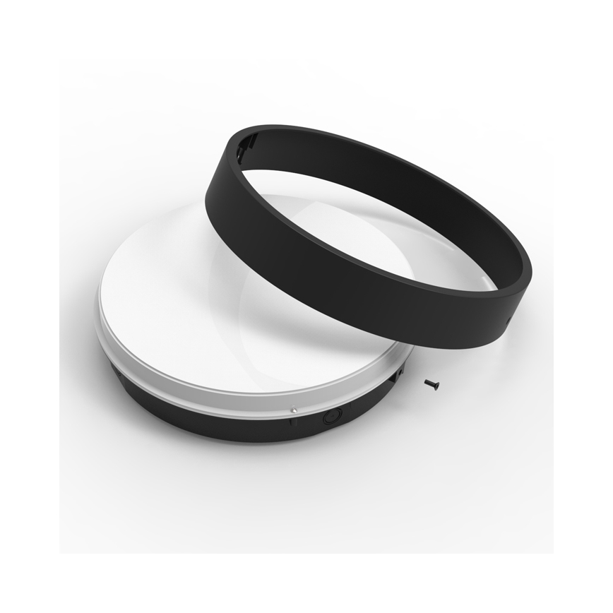 LED taklampa för utomhusbruk MARTIN LED/25W/230V 3000/4000K diameter 35 cm IP65 svart