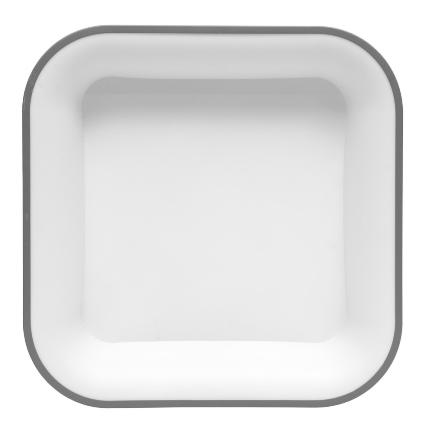 LED Dimbart takarmatur NEST LED/40W/230V 3000-6500K grå + fjärrkontroll