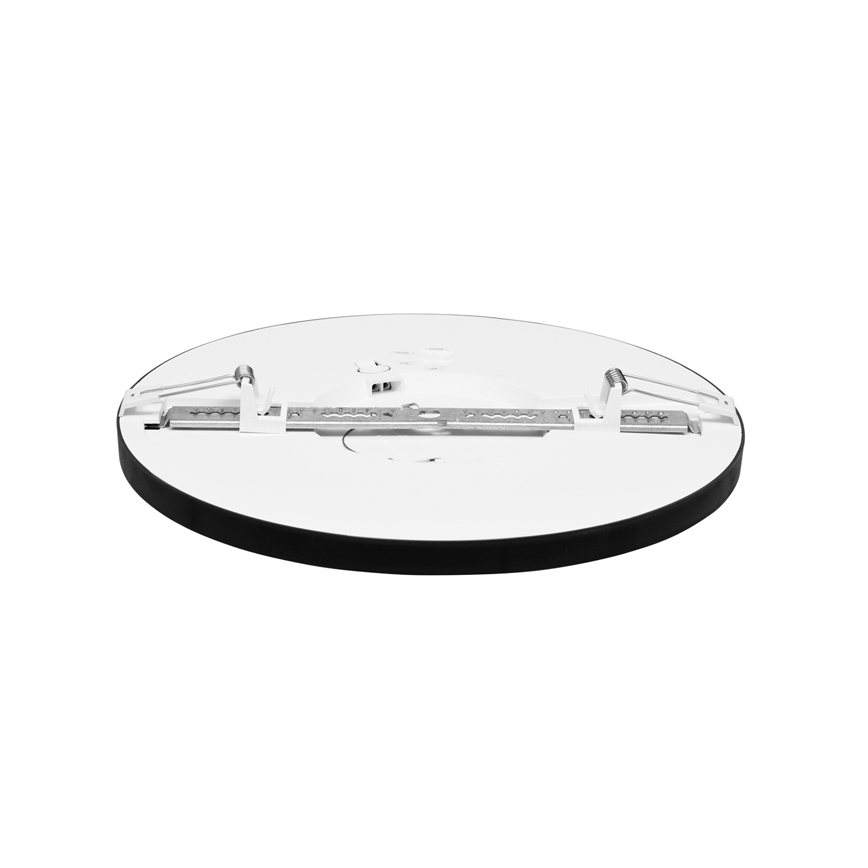 LED Dimbar infälld belysning med sensor LEXA LED/12/18/24W/230V 3000/4000/6000K diameter 30 cm svart