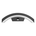 Ecolite Z1107/PIR-CR - LED Utomhusbelysning med sensor STYL LED/8W/230V IP44