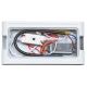 LED vägglampa för utomhusbruk BRICK 2xLED/6W/230V 3000/4000/6500K IP65 vit