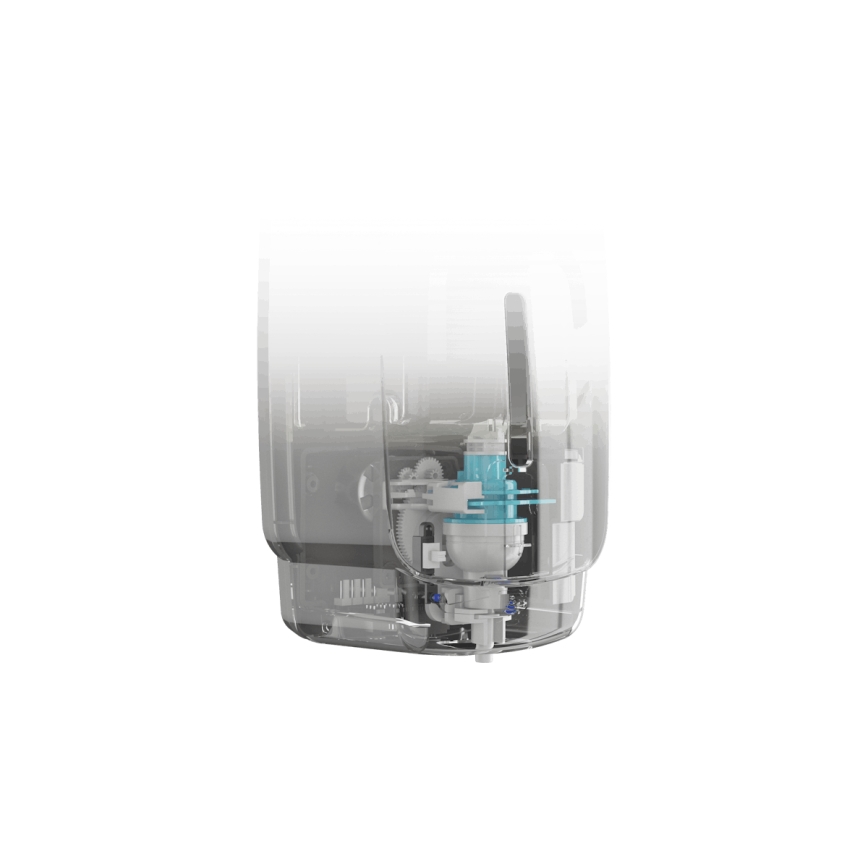 EcoStep 50051 - Beröringsfri tvåldispenser S3 1000 ml 4xAA vit