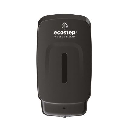 EcoStep 50052 - Beröringsfri tvåldispenser S3, 1000 ml, 4xAA, svart