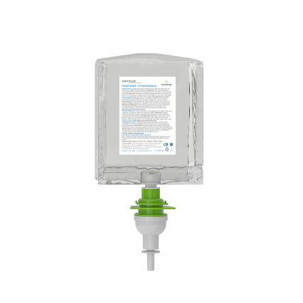 EcoStep 50052 - Beröringsfri tvåldispenser S3, 1000 ml, 4xAA, svart