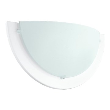 Eglo 181324 - Vägglampa ICEBERG 1xE27/60W/230V vit