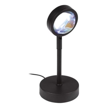 Eglo 205201 - Dimbar LED RGBW bordslampa, 6W/5V, 2700-6500K, IP40 + fjärrkontroll