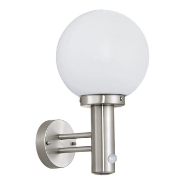 Eglo 27126 - Utomhusensor lampa NISIA 1xE27/60W/230V