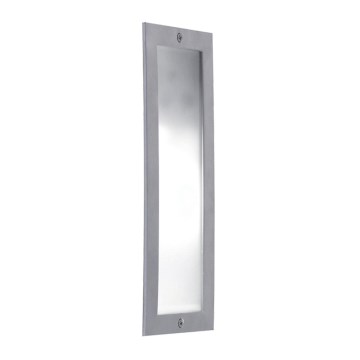Eglo 27814 - Utomhus infälld armatur ZIMBA 1xE27/60W/230V IP44 grå