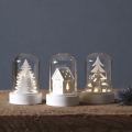 Eglo - 3-pack LED-juldekorationer LED/0,06W/1xCR2032 vit
