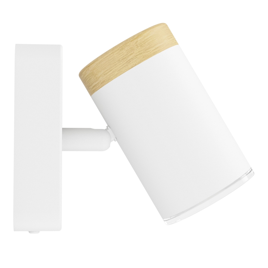 Eglo - Väggspotlight för badrum 1xGU10/3W/230V IP44 vit/beige