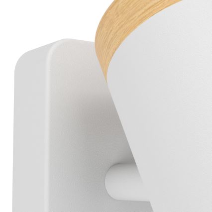 Eglo - Väggspotlight för badrum 1xGU10/3W/230V IP44 vit/beige