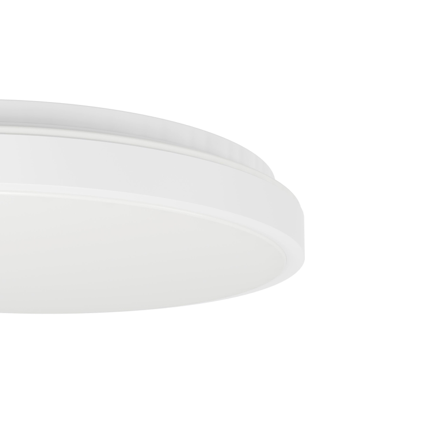 Eglo 300689 - LED RGBW dimbart takarmatur MONTARELLINO-Z LED/18,5W/230V 2700-6500K Ø 38,7 cm vit + fjärrkontroll