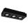 Eglo 31064 - LED-spotlampa MENDOZA 3xLED/4,7W/230V 3000K svart