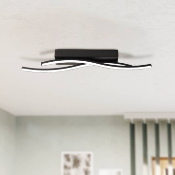 Eglo 31226 - LED taklampa ALBORAYA LED/10,8W/230V 3000K svart