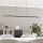 Eglo 31232 - LED ljuskrona med textilsladd CANNIGIONA LED/20,3W/230V svart