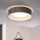 Eglo 31623 - LED taklampa MASERLO LED/16W/230V 3000K Ø 40,5 cm grå/silver