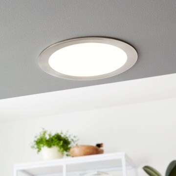 Eglo 31676 - LED infälld takarmatur FUEVA 1 LED/18W/230V Ø 22,5 cm
