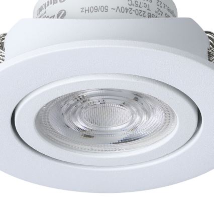 Eglo 31696 - LED RGBW Ljusreglerad upphängd taklampa SALICETO-Z LED/4,7W/230V 2700-6500K vit