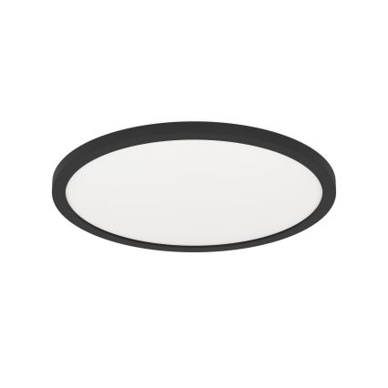 Eglo 31703 - LED RGBW dimmbar taklampa ROVITO-Z LED/14,6W/230V 2700-6500K Ø 29,5 cm svart