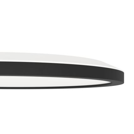 Eglo 31703 - LED RGBW dimmbar taklampa ROVITO-Z LED/14,6W/230V 2700-6500K Ø 29,5 cm svart