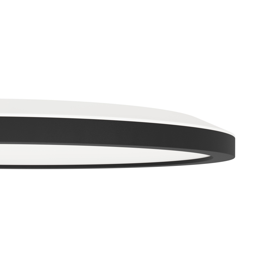 Eglo 31703 - LED RGBW dimmbar taklampa ROVITO-Z LED/14,6W/230V 2700-6500K Ø 29,5 cm svart