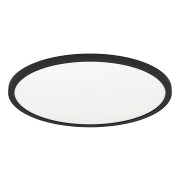 Eglo 31704 - LED RGBW dimmbar taklampa ROVITO-Z 1xLED/16,5W/230V 2700-6500K Ø 42 cm svart + fjärrkontroll