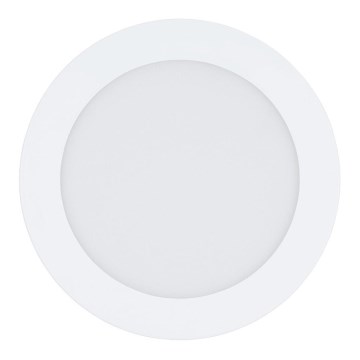Eglo 31742 - LED dimbar infälld badrumsarmatur FUEVA-Z LED/10,5W/230V 2700-6500K IP44 vit Ø 16,5 cm