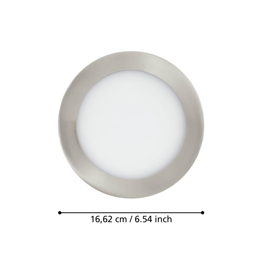 Eglo 31746 - LED-dimbar infälld badrumsarmatur FUEVA-Z LED/10,5W/230V 2700-6500K IP44 krom Ø 16,5 cm