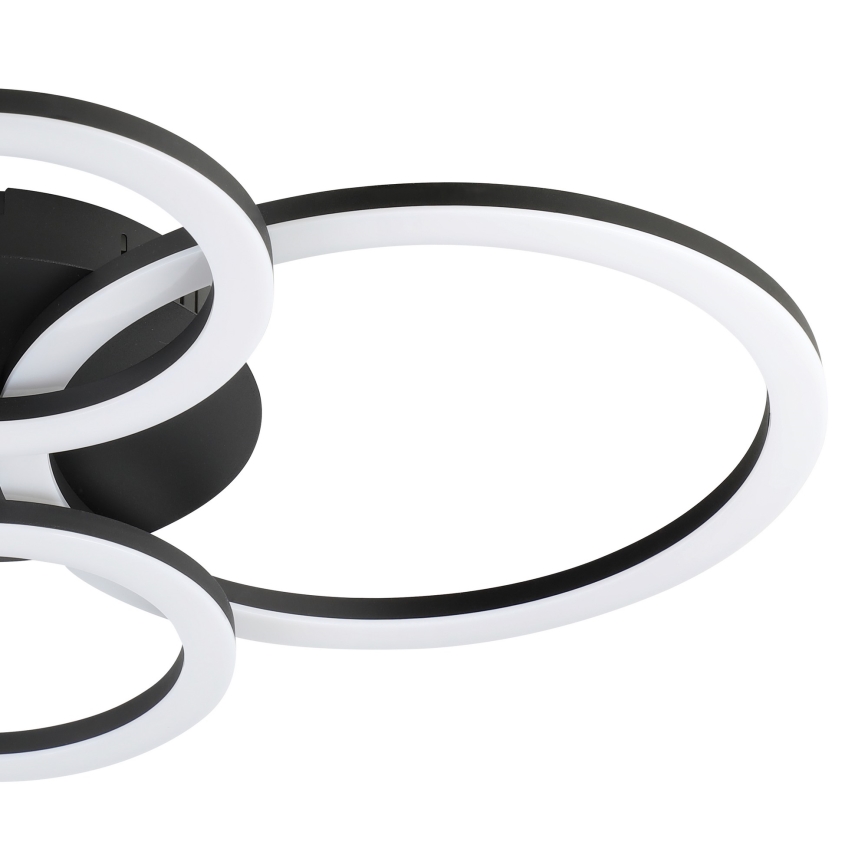 Eglo 31769 - LED Dimbar taklampa PARRAPOS-Z LED/41W/230V 3000-6500K svart